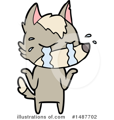 Royalty-Free (RF) Wolf Clipart Illustration by lineartestpilot - Stock Sample #1487702