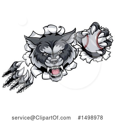 Royalty-Free (RF) Wolf Clipart Illustration by AtStockIllustration - Stock Sample #1498978