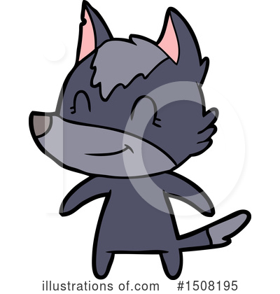 Royalty-Free (RF) Wolf Clipart Illustration by lineartestpilot - Stock Sample #1508195