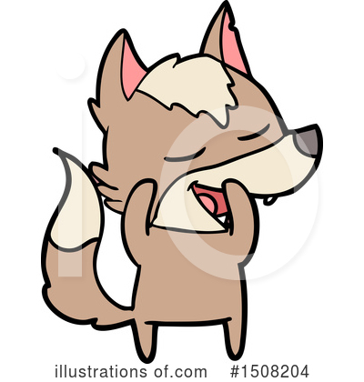 Royalty-Free (RF) Wolf Clipart Illustration by lineartestpilot - Stock Sample #1508204