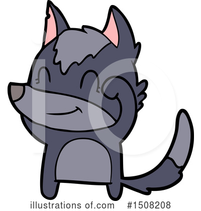 Royalty-Free (RF) Wolf Clipart Illustration by lineartestpilot - Stock Sample #1508208