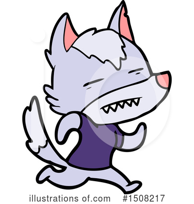 Royalty-Free (RF) Wolf Clipart Illustration by lineartestpilot - Stock Sample #1508217