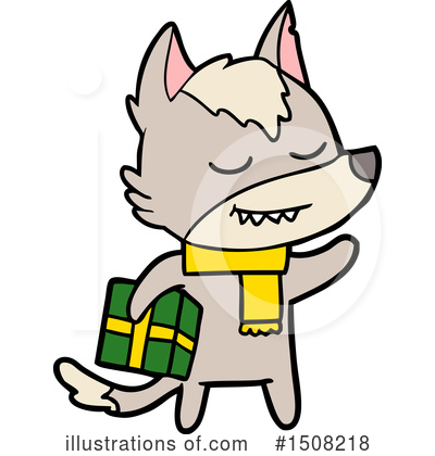 Royalty-Free (RF) Wolf Clipart Illustration by lineartestpilot - Stock Sample #1508218