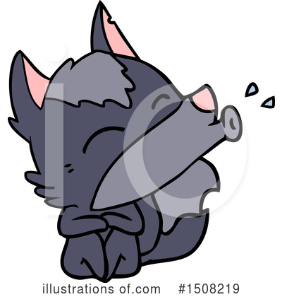 Royalty-Free (RF) Wolf Clipart Illustration by lineartestpilot - Stock Sample #1508219