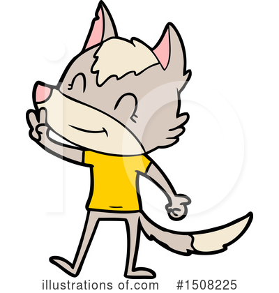 Royalty-Free (RF) Wolf Clipart Illustration by lineartestpilot - Stock Sample #1508225
