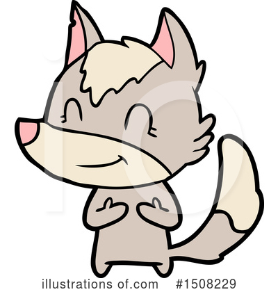 Royalty-Free (RF) Wolf Clipart Illustration by lineartestpilot - Stock Sample #1508229