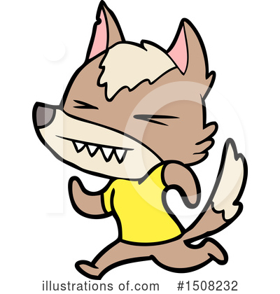 Royalty-Free (RF) Wolf Clipart Illustration by lineartestpilot - Stock Sample #1508232
