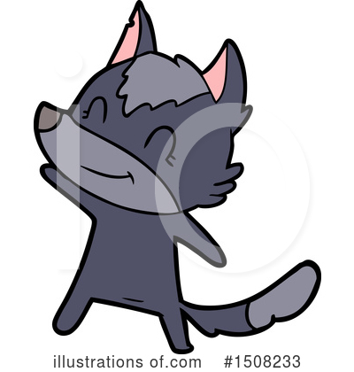 Royalty-Free (RF) Wolf Clipart Illustration by lineartestpilot - Stock Sample #1508233