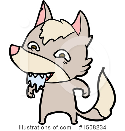Royalty-Free (RF) Wolf Clipart Illustration by lineartestpilot - Stock Sample #1508234