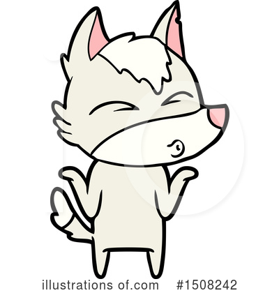 Royalty-Free (RF) Wolf Clipart Illustration by lineartestpilot - Stock Sample #1508242