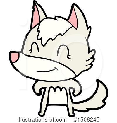 Royalty-Free (RF) Wolf Clipart Illustration by lineartestpilot - Stock Sample #1508245