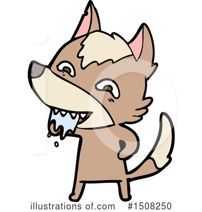 Royalty-Free (RF) Wolf Clipart Illustration by lineartestpilot - Stock Sample #1508250