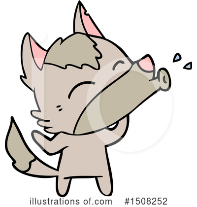 Royalty-Free (RF) Wolf Clipart Illustration by lineartestpilot - Stock Sample #1508252