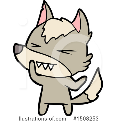 Royalty-Free (RF) Wolf Clipart Illustration by lineartestpilot - Stock Sample #1508253