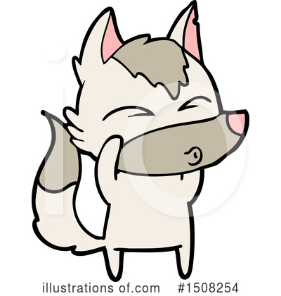 Royalty-Free (RF) Wolf Clipart Illustration by lineartestpilot - Stock Sample #1508254