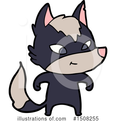 Royalty-Free (RF) Wolf Clipart Illustration by lineartestpilot - Stock Sample #1508255