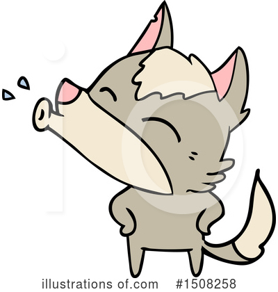 Royalty-Free (RF) Wolf Clipart Illustration by lineartestpilot - Stock Sample #1508258