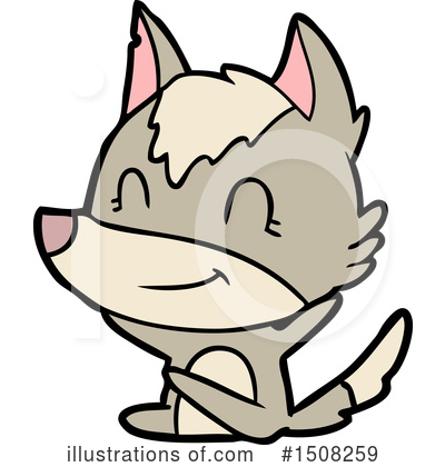 Royalty-Free (RF) Wolf Clipart Illustration by lineartestpilot - Stock Sample #1508259