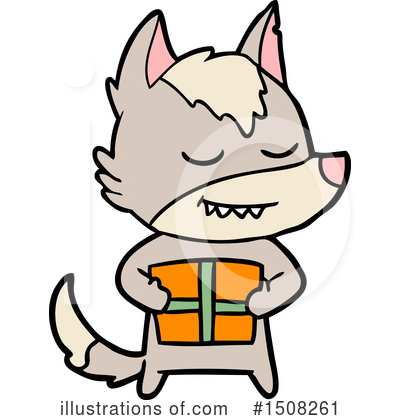 Royalty-Free (RF) Wolf Clipart Illustration by lineartestpilot - Stock Sample #1508261