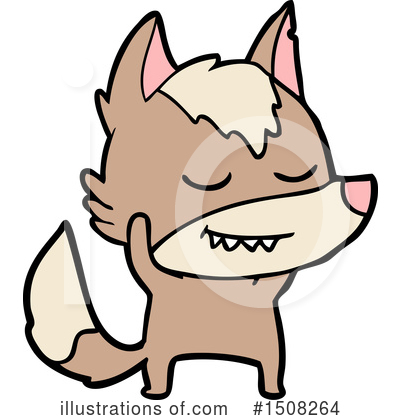 Royalty-Free (RF) Wolf Clipart Illustration by lineartestpilot - Stock Sample #1508264