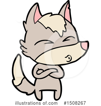 Royalty-Free (RF) Wolf Clipart Illustration by lineartestpilot - Stock Sample #1508267
