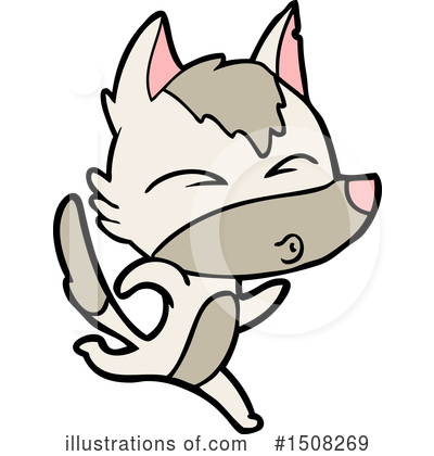Royalty-Free (RF) Wolf Clipart Illustration by lineartestpilot - Stock Sample #1508269