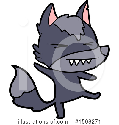 Royalty-Free (RF) Wolf Clipart Illustration by lineartestpilot - Stock Sample #1508271