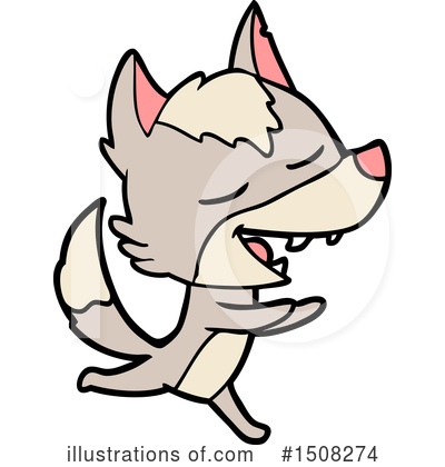 Royalty-Free (RF) Wolf Clipart Illustration by lineartestpilot - Stock Sample #1508274
