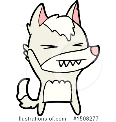 Royalty-Free (RF) Wolf Clipart Illustration by lineartestpilot - Stock Sample #1508277