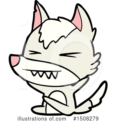 Royalty-Free (RF) Wolf Clipart Illustration by lineartestpilot - Stock Sample #1508279
