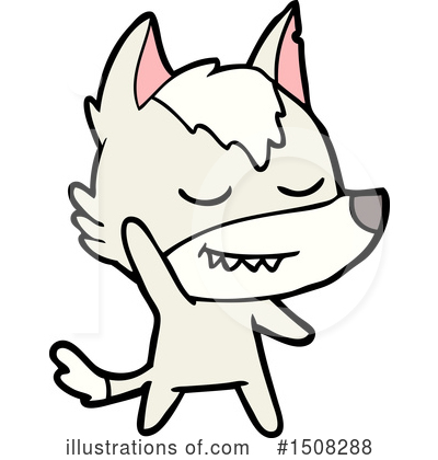 Royalty-Free (RF) Wolf Clipart Illustration by lineartestpilot - Stock Sample #1508288