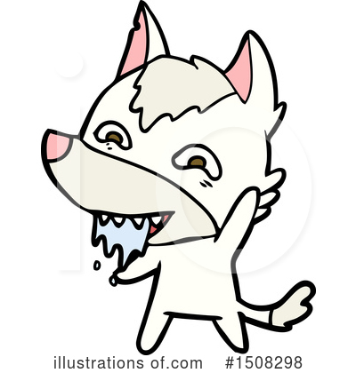 Royalty-Free (RF) Wolf Clipart Illustration by lineartestpilot - Stock Sample #1508298