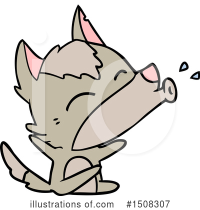Royalty-Free (RF) Wolf Clipart Illustration by lineartestpilot - Stock Sample #1508307