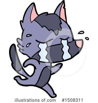 Royalty-Free (RF) Wolf Clipart Illustration by lineartestpilot - Stock Sample #1508311