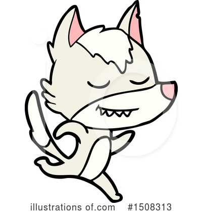 Royalty-Free (RF) Wolf Clipart Illustration by lineartestpilot - Stock Sample #1508313