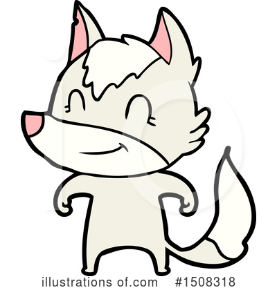 Royalty-Free (RF) Wolf Clipart Illustration by lineartestpilot - Stock Sample #1508318