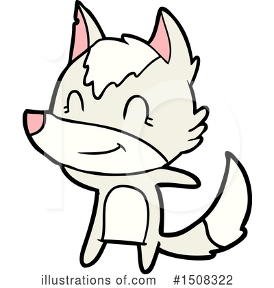 Royalty-Free (RF) Wolf Clipart Illustration by lineartestpilot - Stock Sample #1508322
