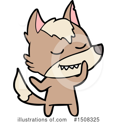 Royalty-Free (RF) Wolf Clipart Illustration by lineartestpilot - Stock Sample #1508325