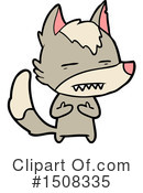 Wolf Clipart #1508335 by lineartestpilot