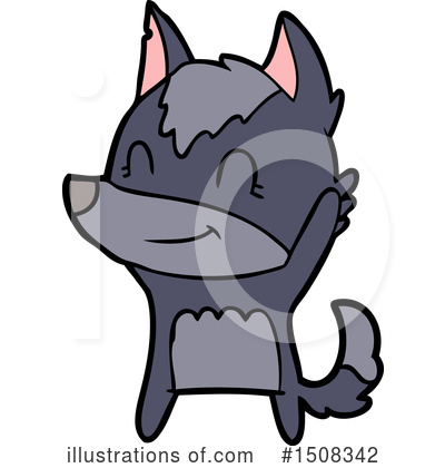 Royalty-Free (RF) Wolf Clipart Illustration by lineartestpilot - Stock Sample #1508342