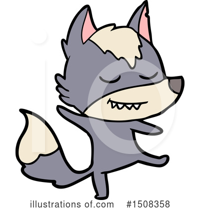 Royalty-Free (RF) Wolf Clipart Illustration by lineartestpilot - Stock Sample #1508358