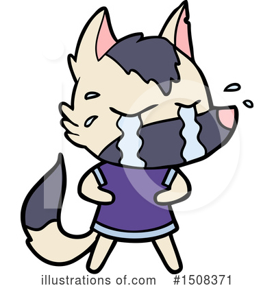 Royalty-Free (RF) Wolf Clipart Illustration by lineartestpilot - Stock Sample #1508371