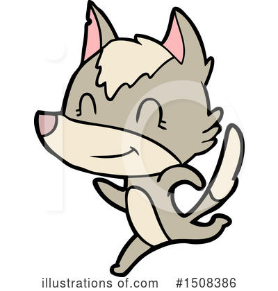Royalty-Free (RF) Wolf Clipart Illustration by lineartestpilot - Stock Sample #1508386