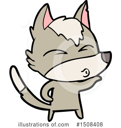 Royalty-Free (RF) Wolf Clipart Illustration by lineartestpilot - Stock Sample #1508408