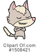 Wolf Clipart #1508421 by lineartestpilot