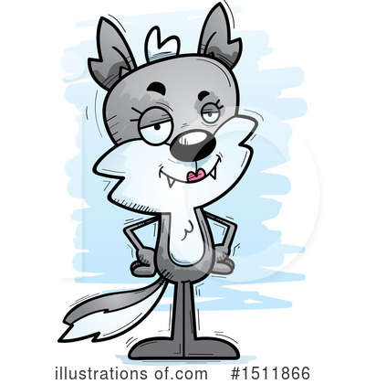 Royalty-Free (RF) Wolf Clipart Illustration by Cory Thoman - Stock Sample #1511866