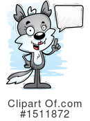 Wolf Clipart #1511872 by Cory Thoman