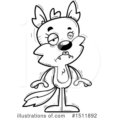 Royalty-Free (RF) Wolf Clipart Illustration by Cory Thoman - Stock Sample #1511892