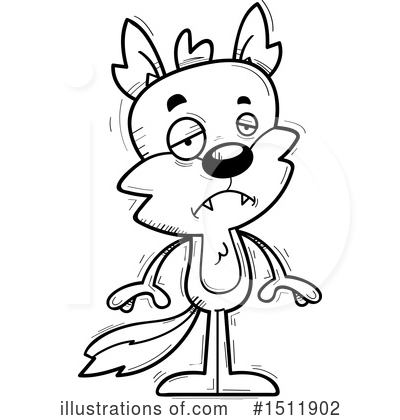 Royalty-Free (RF) Wolf Clipart Illustration by Cory Thoman - Stock Sample #1511902