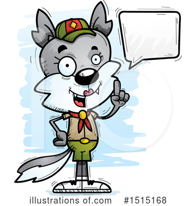 Royalty-Free (RF) Wolf Clipart Illustration by Cory Thoman - Stock Sample #1515168